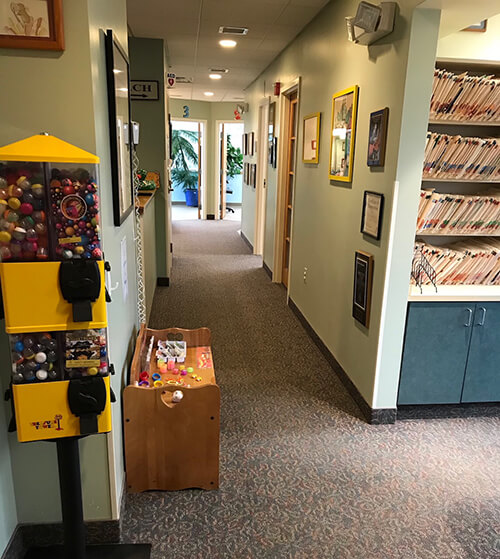 Hallway - Pediatric Dentist in Avon, CT