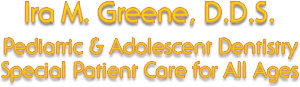 Logo for Ira M. Greene, DDS