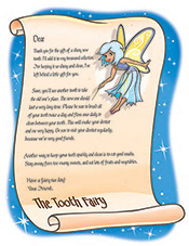Tooth Fairy Letter - Pediatric Dentist in Avon, CT